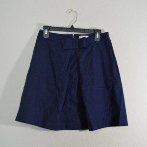 Loft Bow Tie Denim Skirt